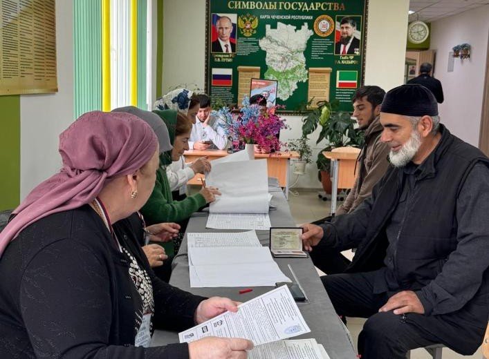 ЧЕЧНЯ.  Избирком Чечни объяснил как защищают списки от ошибок
