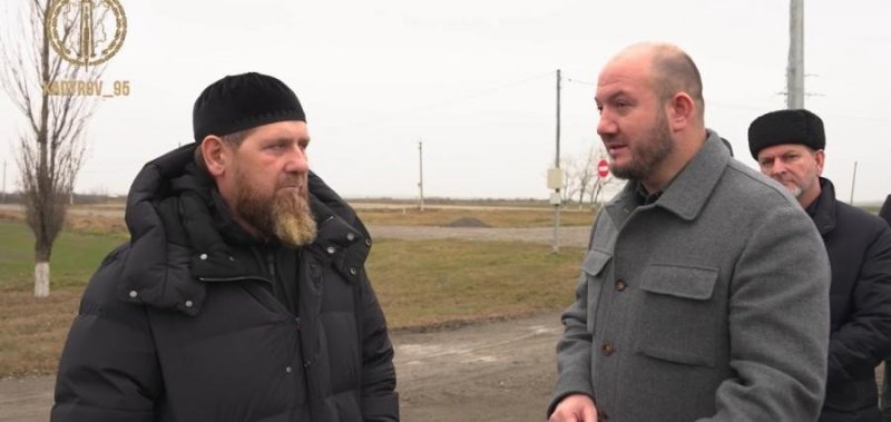 ЧЕЧНЯ. Кадыров осмотрел участок будущего восточного обхода Грозного