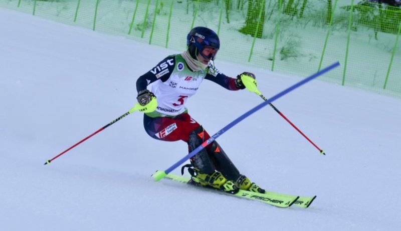 ЧЕЧНЯ.  Танзила Исраилова стала трёхкратной чемпионкой России по горным лыжам