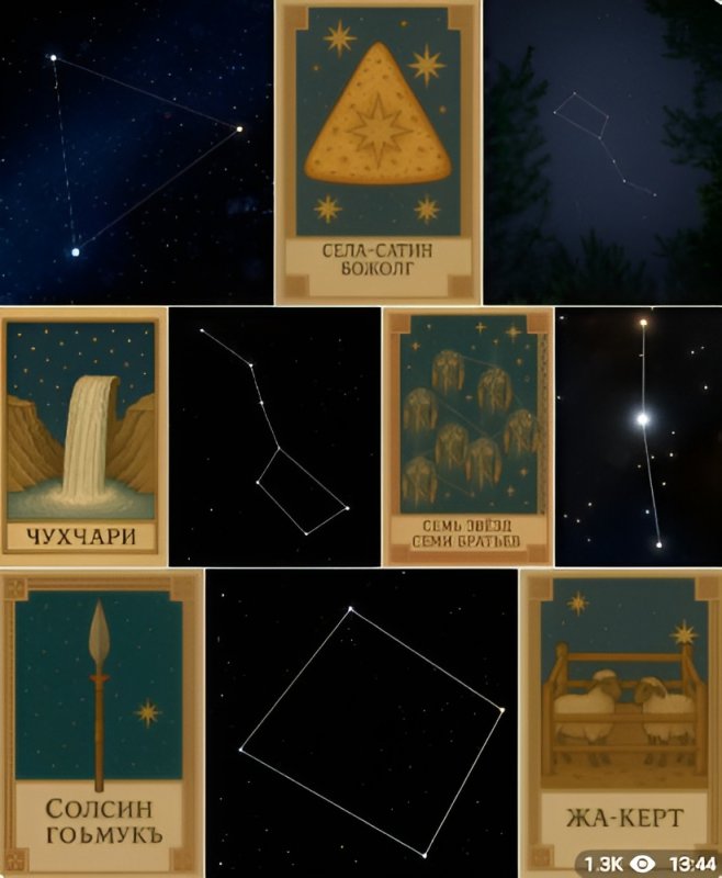 ЧЕЧНЯ.  Знаете ли Вы звёздный мир «чеченского неба»?