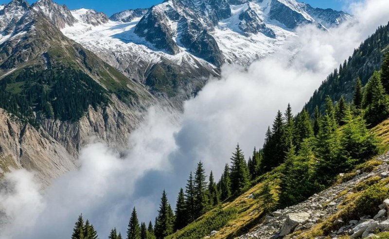 КБР. В горах Кабардино-Балкарии объявлена лавинная опасность