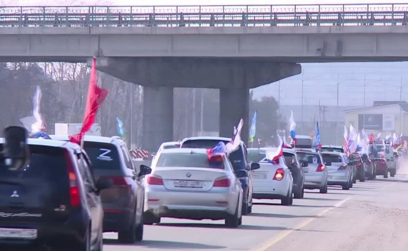 КРЫМ. «Крымский прорыв»: автопробег в честь годовщины воссоединения стартовал из Симферополя и проедет 7 регионов до Москвы