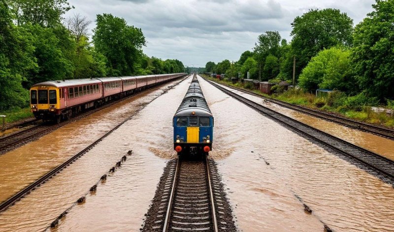 ВОЛГОГРАД. Большая вода идет: ПривЖД выставила заслон из 11 поездов на пути паводка