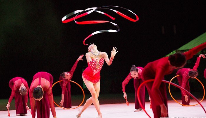 АЗЕРБАЙДЖАН. Российские гимнастки стали третьими в многоборье на этапе Кубка мира в Баку