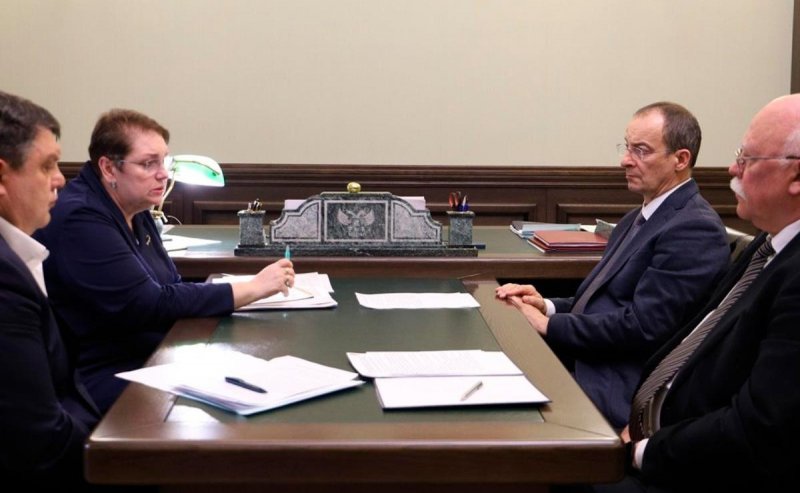 КРАСНОДАР. Юрий Бурлачко провел встречу с заместителем Губернатора края Еленой Воробьевой