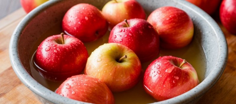 Моченые яблоки на листьях смородины: вкус детства без уксуса