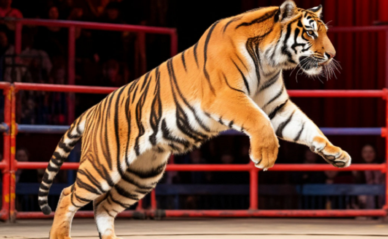 РОСТОВ. В Ростове-на-Дону во время циркового представления произошел инцидент с тигром