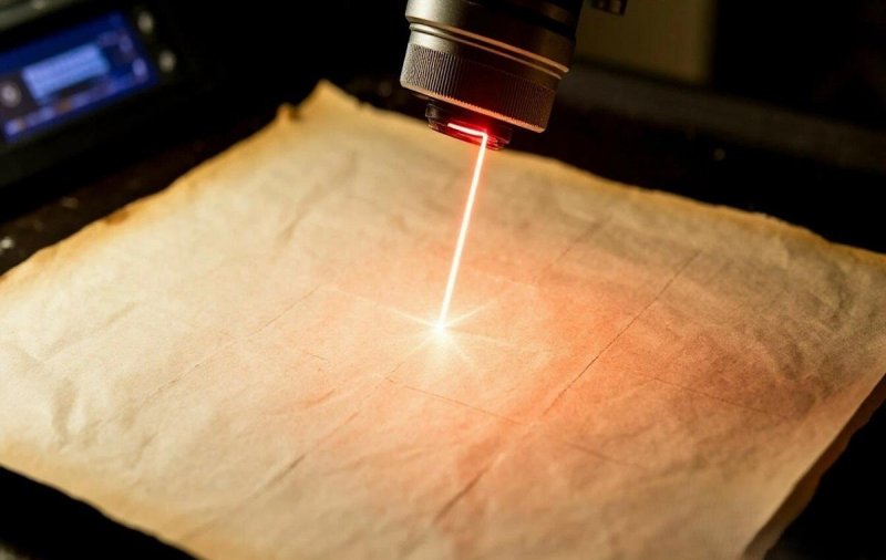 Ученые создали электронные схемы на обычной пергаментной бумаге с помощью лазера