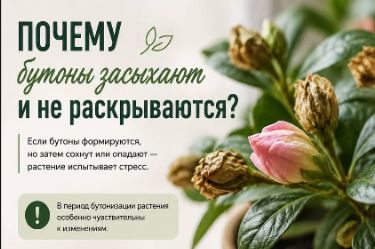 Бутон засох и опал? Узнайте главную причину и спасите цветение