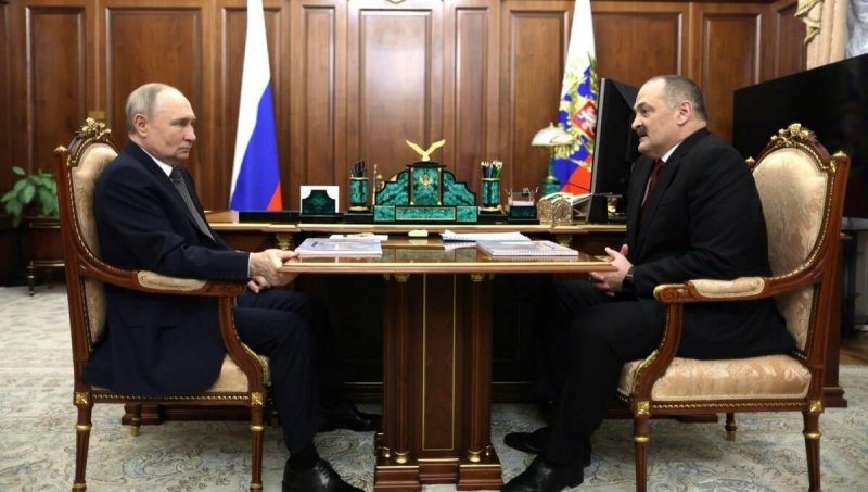 ДАГЕСТАН. Путин лично проводил Меликова: глава Дагестана уходит на другую работу, его место займет председатель Верховного суда