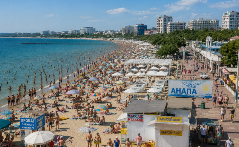 КРАСНОДАР. Анапа признана самым бюджетным курортом для летнего отдыха