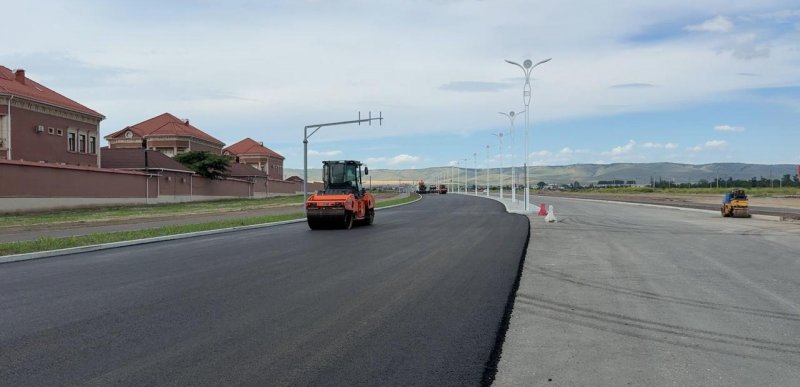 ЧЕЧНЯ. В Грозном завершают ремонт дороги к новому аэропорту
