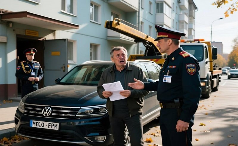 КЧР. Должнику в Карачаево-Черкесии придётся оплатить штрафы и эвакуацию машины для ее возврата