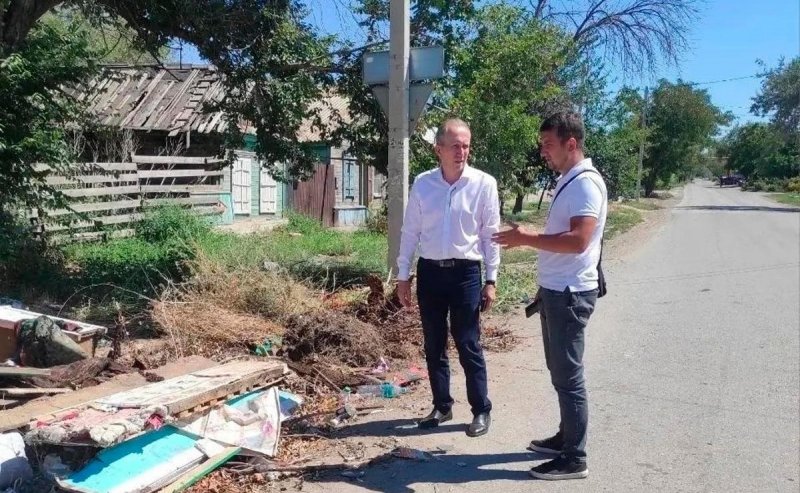 АСТРАХАНЬ. «Будем добиваться ответственного отношения к утилизации отходов»: Спикер Гордумы Игорь Седов обсудил с регоператором ликвидацию стихийных свалок в Трусовском районе Астрахани