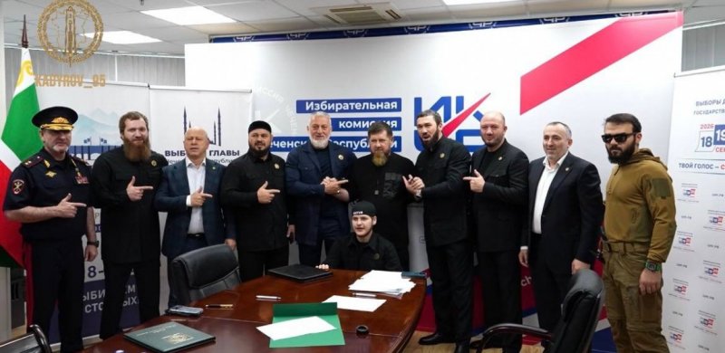 ЧЕЧНЯ.  Рамзан Кадыров сделал официальный шаг: документы на выдвижение в главы Чечни приняты избиркомом