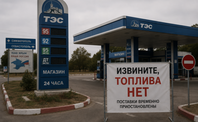 КРЫМ. В Крыму и Севастополе ввели режим ЧС из-за топливного кризиса