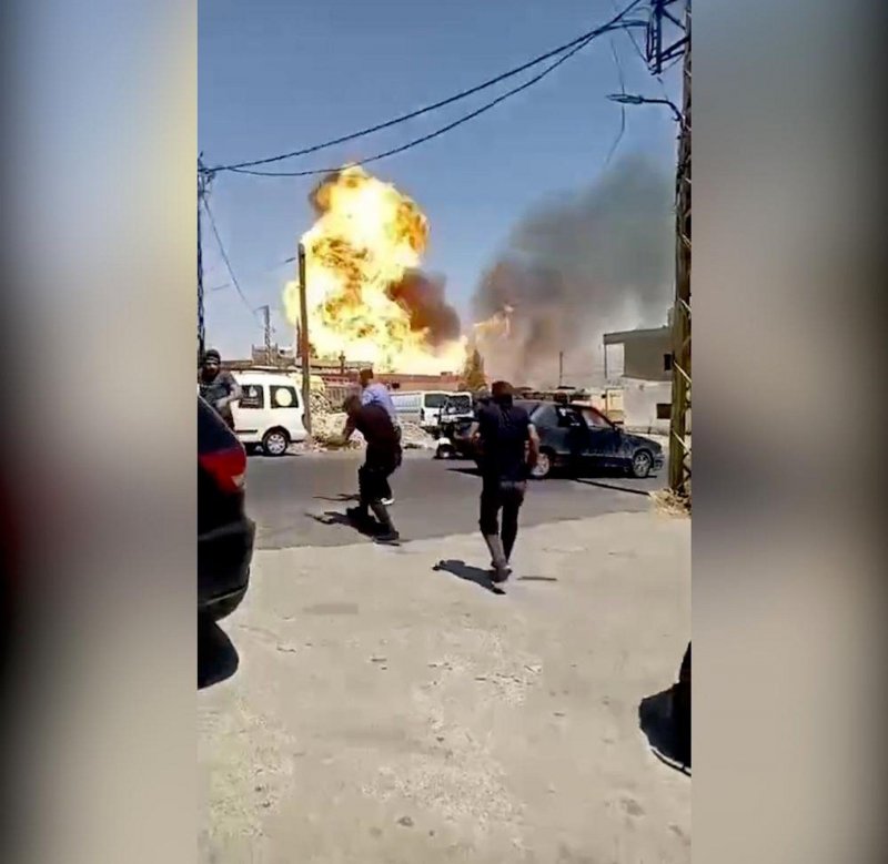 Мощный взрыв произошел на северо-востоке Ливана