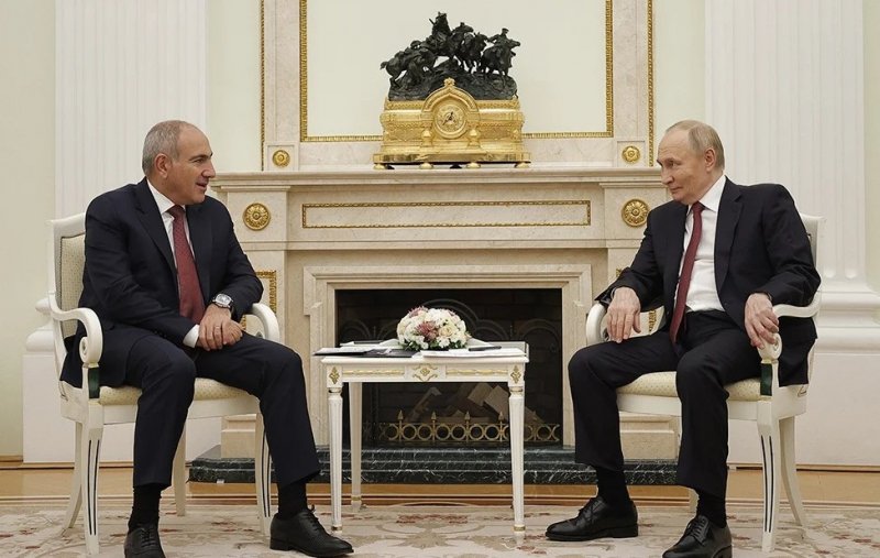 Путин изложит Пашиняну позицию России по поводу намерения Еревана присоединиться к ЕС — Песков