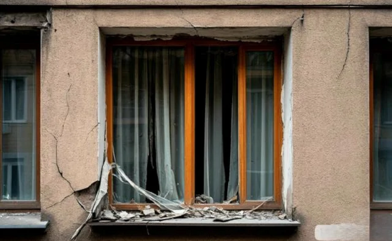 ВОЛГОГРАД. В Волгограде в результате ракетного удара поврежден жилой дом