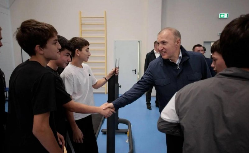 АДЫГЕЯ. Мурат Кумпилов рассказал о строительстве новых спортивных объектов в Кошехабльском районе