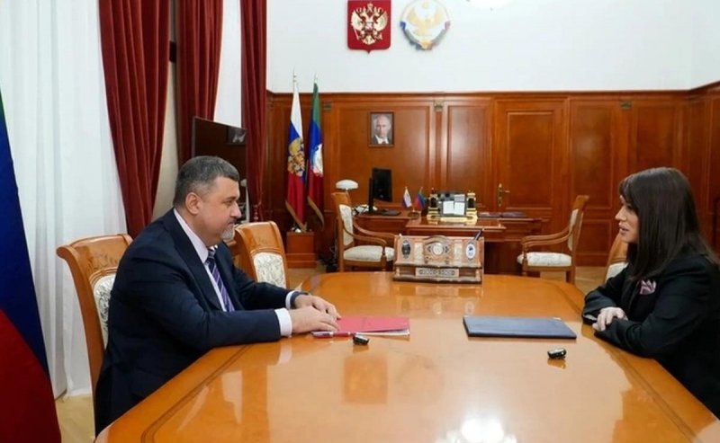 ДАГЕСТАН. СКФУ обсудил с главой Дагестана совместные проекты
